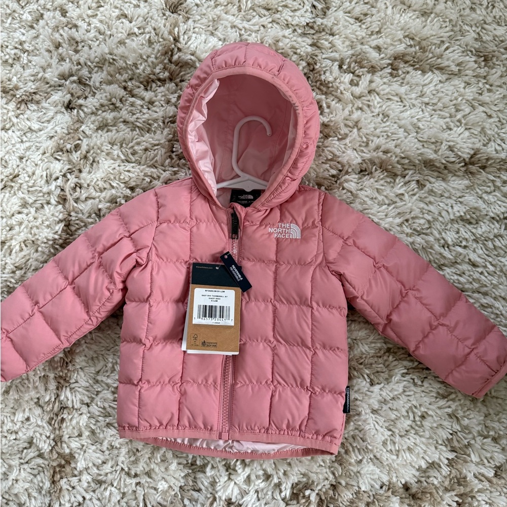 The North Face Pink Thermoball Jacket